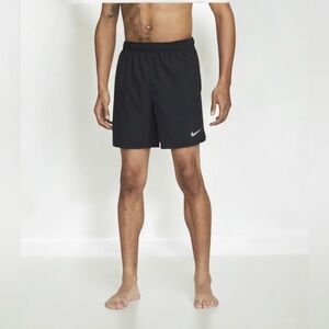 Nike Challenger Dri-FIT 19” Brief-Lined Running Shorts Black Men Size XXL